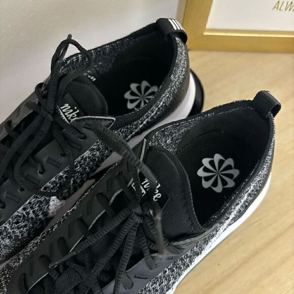 Nike Air Max Flyknit Racer running shoes sneakers Oreo women’s 8.5 new - Picture 8 of 13